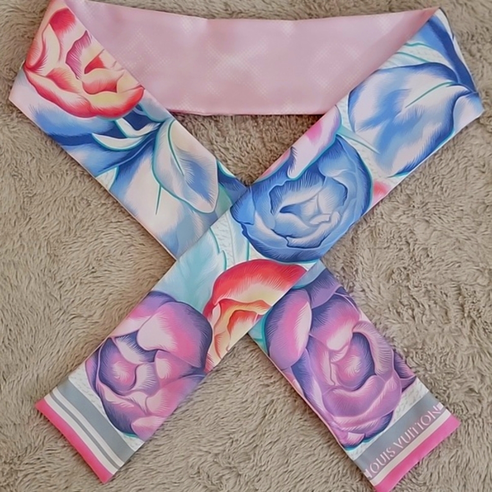 Louis Vuitton Bandeau Marfleur Silk Bandeau M76969